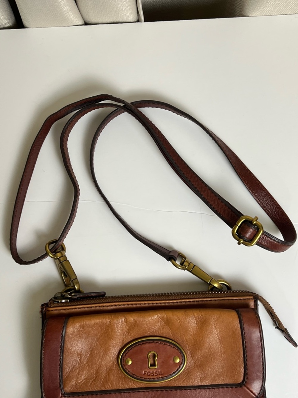 Vintage FOSSIL Crossbody Bag - Picture 6 of 16